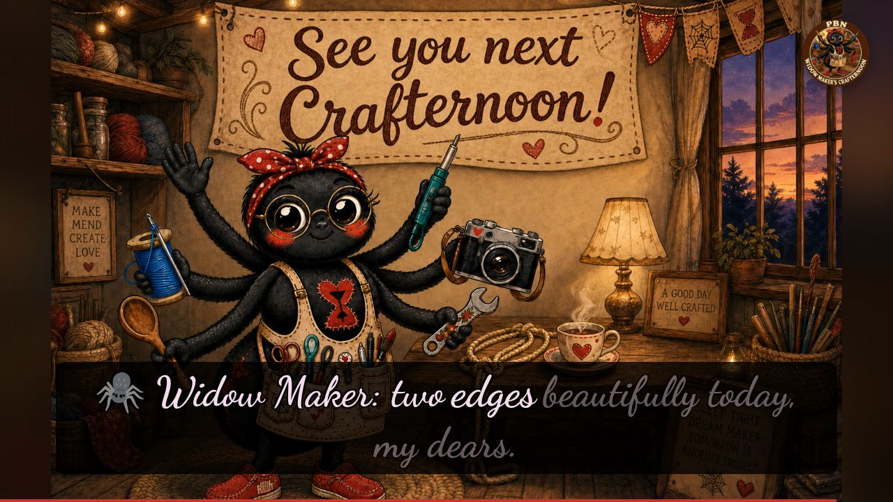 See you next Crafternoon