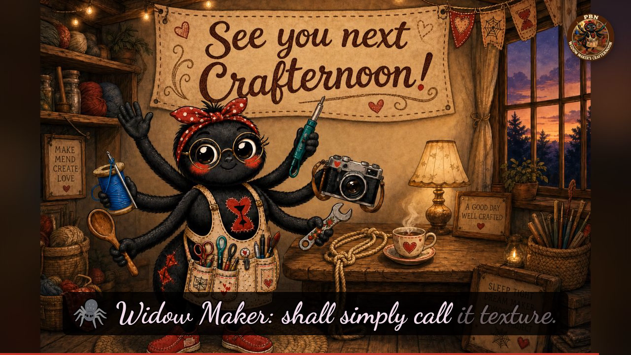 See you next Crafternoon